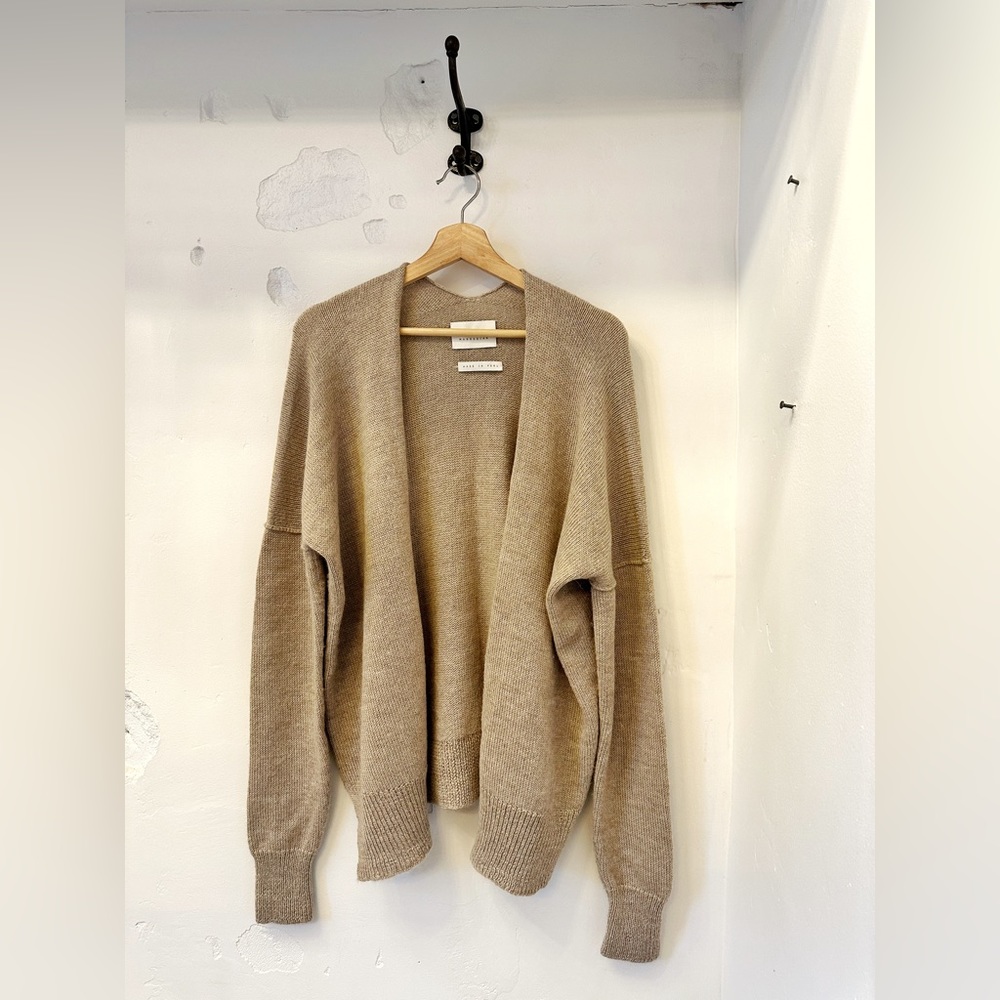 Lauren Manoogian Tan Cardigan